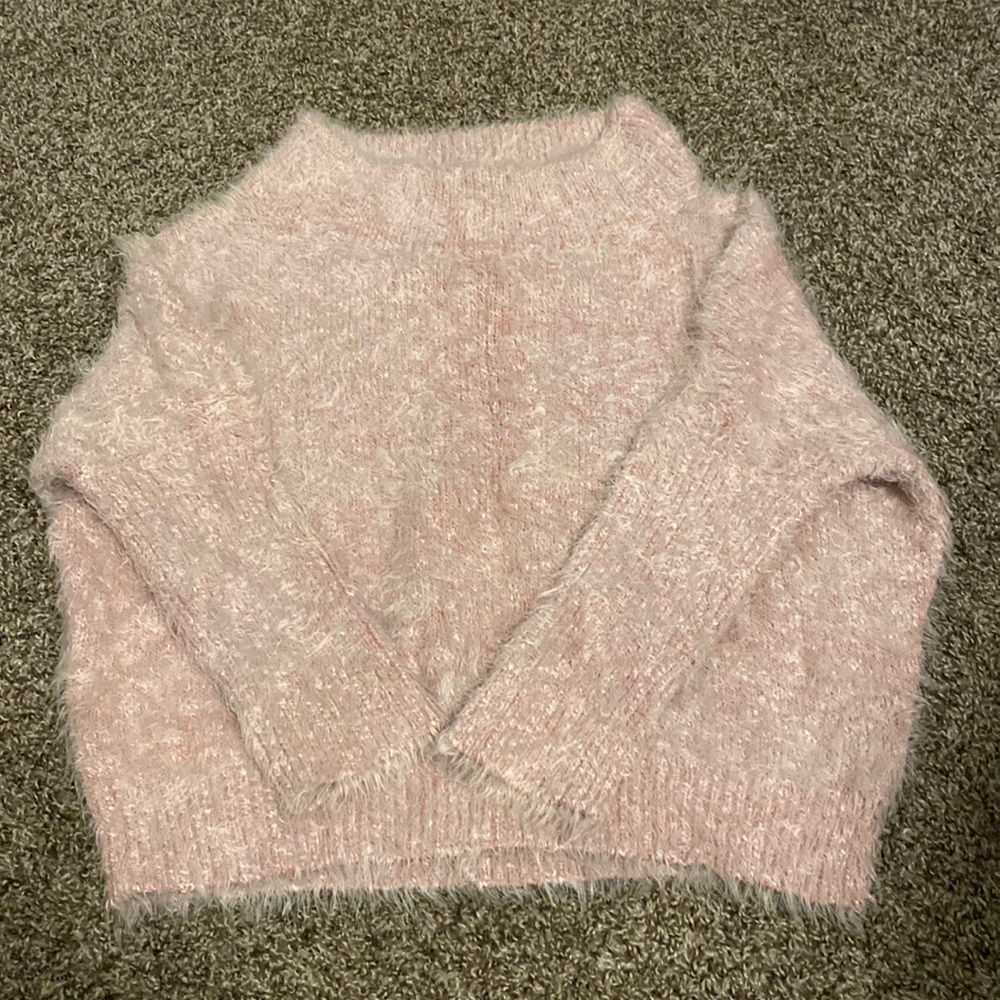 Express pink sweater